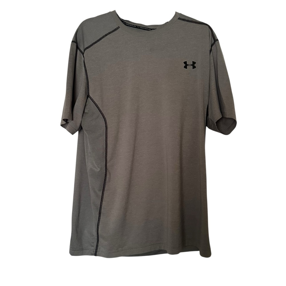 Under Armour Gray Short Sleeve Tee Performance Shirt